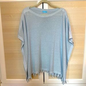 K. McLaughlin knit poncho